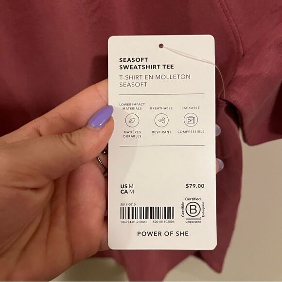 Athleta Seasoft Sweatshirt Tee - Picture 12 of 12